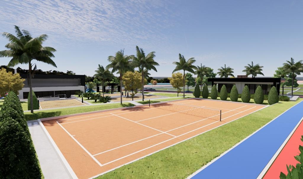 Quadra De Tennis - Royal Garden Resort Residence